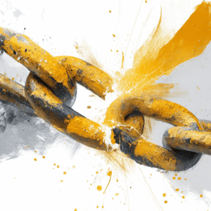 pękający łańcuch