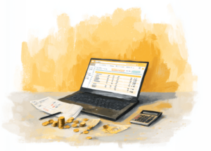 zapisywanie wydatków w exel