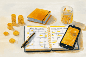 uzupełnianie budżetu co tydzień