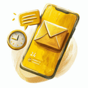 telefon z nowym mailem