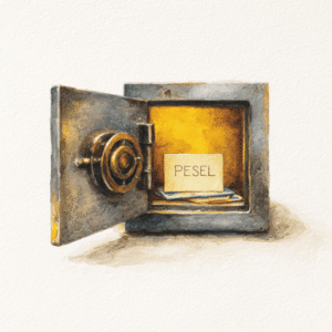 bezpieczny PESEL w sejfie